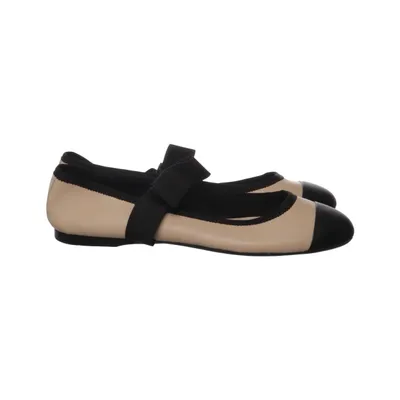 Ballerinaskor (Beige, Svart) från Cristhelen B