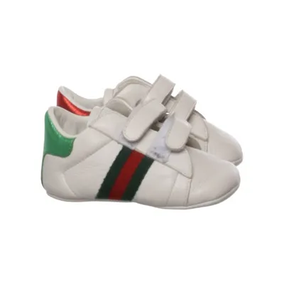 Baby booties (White, Multicolored) from Gucci Leather