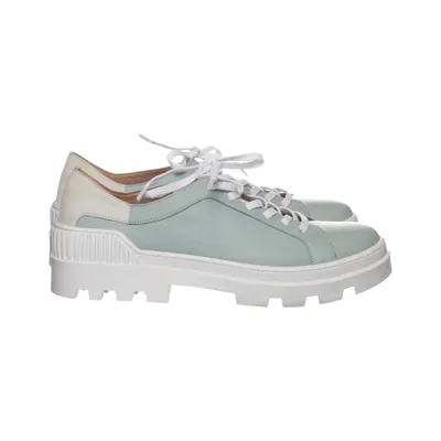 Sneakers (Blue, White) from Piazza Leather