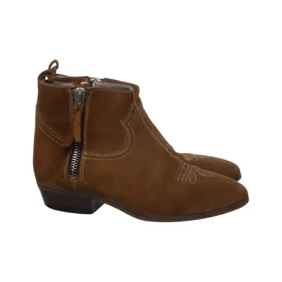 Enkellaarzen (Bruin) van Golden Goose Deluxe Brand Leer