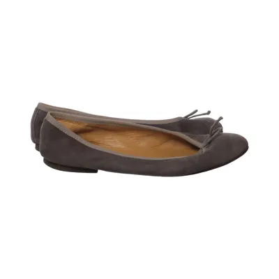 Ballerinas (Grau) von Gallucci Leder