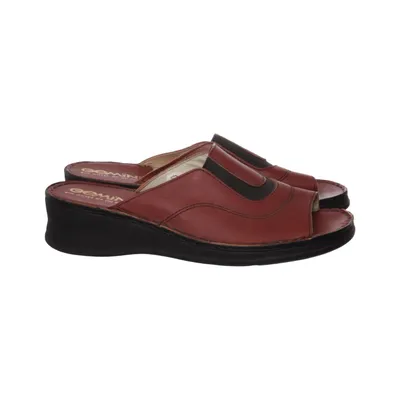 Mules (Rouge) de Gemini Cuir