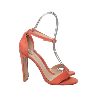 Sandales à talons hauts (Orange) de Roberto Cuir
