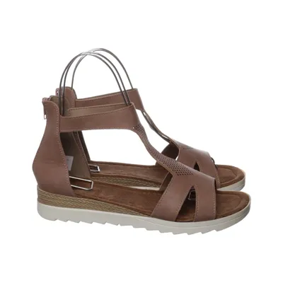 Sandaler (Pink) fra Ambellis Læder, Ruskind
