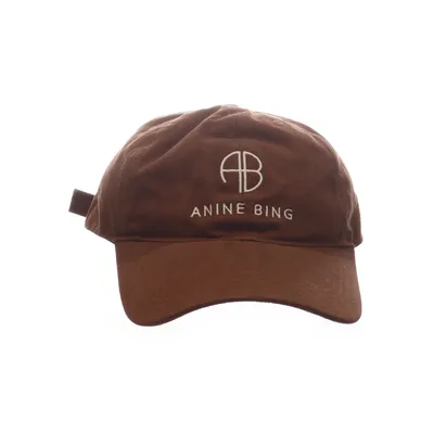 Baseball cap (Brown) from Anine Bing Sport Cotton