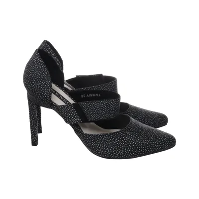 High heels (Black, White) from Senso Leather
