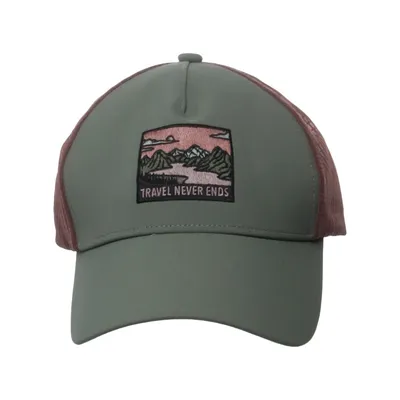Trucker pet (Groen, Bruin) van Forclaz Elastaan, Polyester