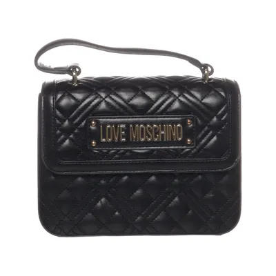 Skuldertaske (Sort) fra Love Moschino Polyurethan