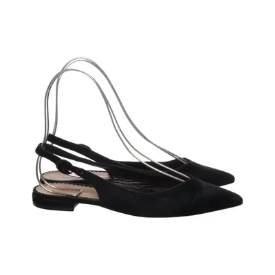 Ballerina's (Zwart) van The Seller Leer
