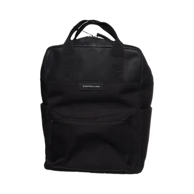 Rugzak (Bergen "All Black") van Kapten & Son Polyurethaan, Gerecycled polyester