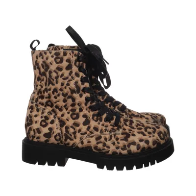 Bottes à lacets (Marron, Noir, Multicolore) Polyester