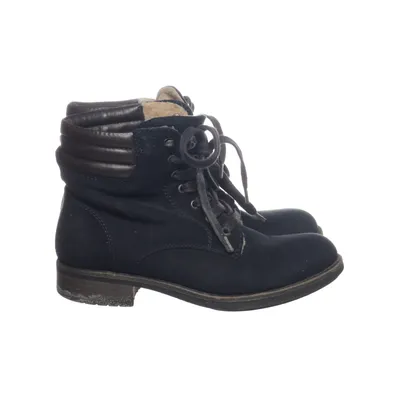 Laced boots (Blue, Brown) from Landrover Polyester