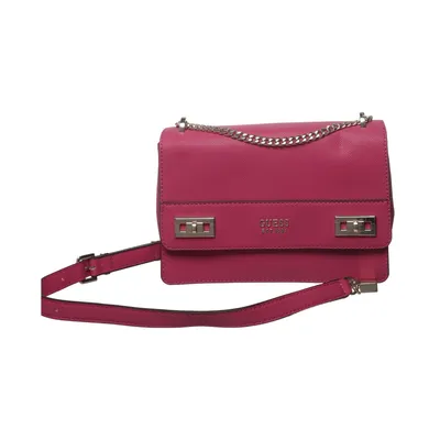 Sac à bandoulière (Rose) de Guess Coton, Polyester, Polyuréthane