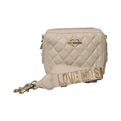 Skuldertaske (Beige) fra Love Moschino
