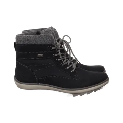 Laced boots (Black, Gray) from Rieker Leather