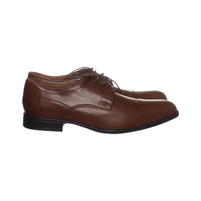 Derby schoenen (Bruin) van Geox Respira Leer