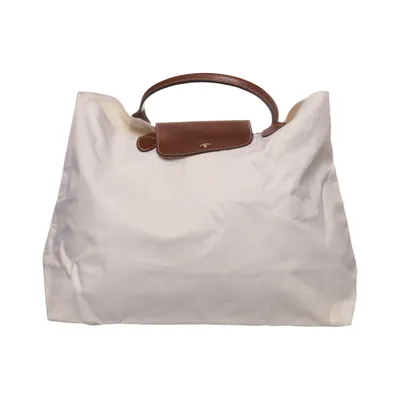Håndtaske (Hvid, Brun) fra Longchamp