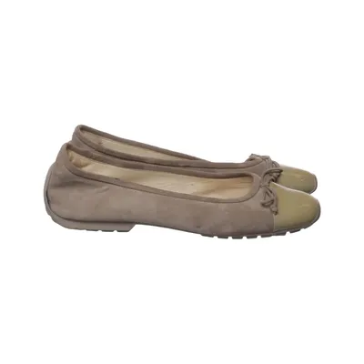Ballet flats (Gray, Green) from Christ Leather