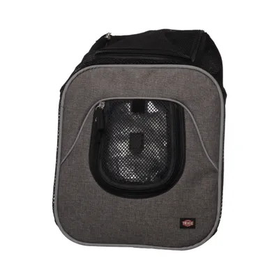 Dog bag (Gray, Black) from Trixie