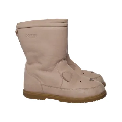 Ankelstøvler (Beige) fra Donsje Læder
