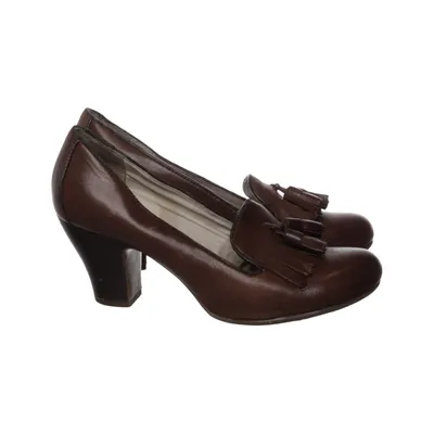 Pumps (Brown) from Hush Puppies Leather
