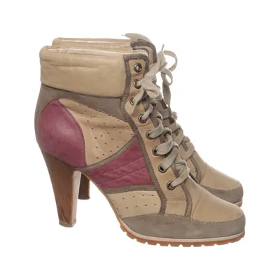 Heeled boots (Beige, Purple) from SPM