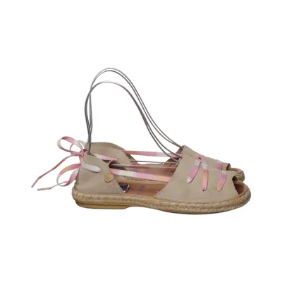 Espadrilles (Beige, Multicolored) from Verbenas Leather