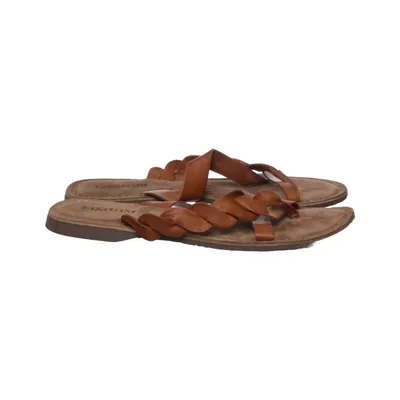 Sandales (Marron) de Lazamani Cuir