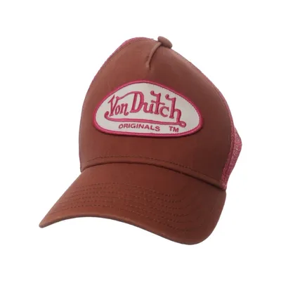 Trucker cap (Brown, Pink, White) from Von Dutch Polyester