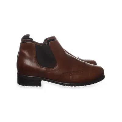 Ankle boots (Brown) from Luftpolster Leather