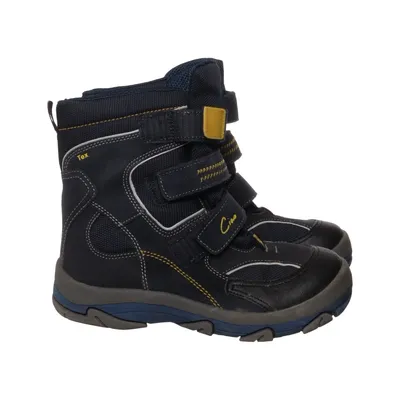 Bottes de randonnée (Bleu, Noir, Jaune) de Ciao Cuir