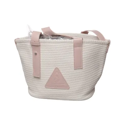Handbag (White, Pink) from Stylenanda