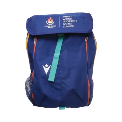 Backpack (Blue, Orange, Green) from Macron Polyester