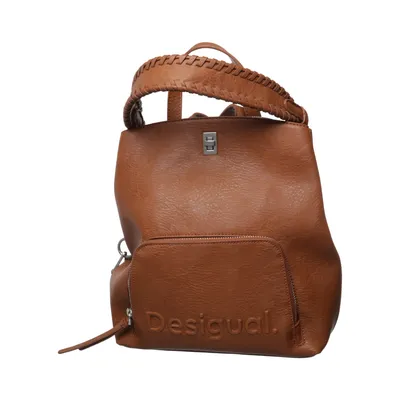 Ryggsäck (Brun) från Desigual Polyester, Polyuretan