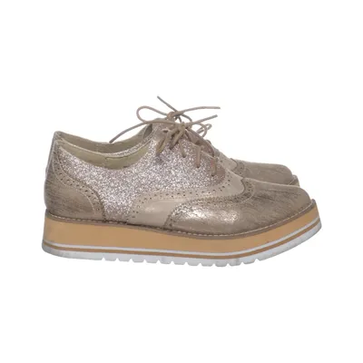 Brogues (Beige, Multicolored) from Ella Cruz