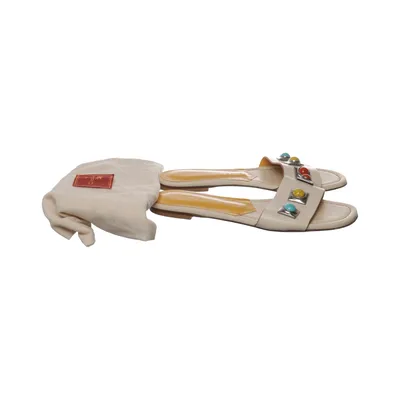 Slip-ins (White, Yellow, Multicolored) from Etro Leather