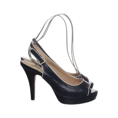 High heel sandals (Blue, White) from Noë Leather