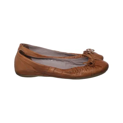 Ballet flats (Brown) from Fantasy Leather