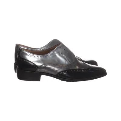 Richelieus (Noir, Gris) de Pertini Cuir