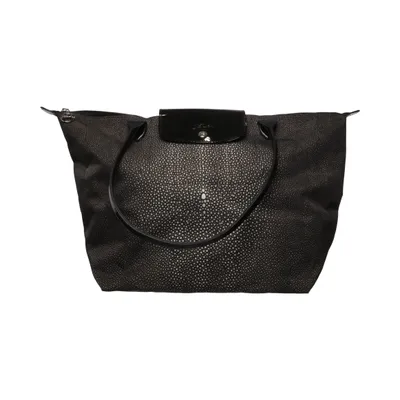 Handbag (Le Pliage  Néo Fantaisie Shagreen) from Longchamp