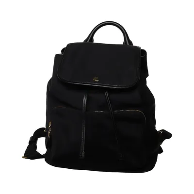 Backpack (Black) from Lauren Ralph Lauren Leather, Polyamide