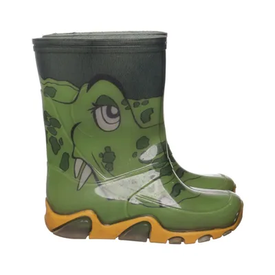 Rubber boots (Green, Yellow, Multicolored) from Demar Leather