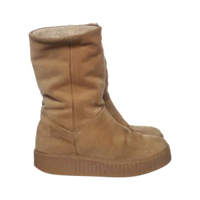 Enkellaarzen (Beige) van OU Boutique Stories
