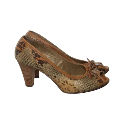 Escarpins (Marron, Beige, Multicolore) de Progetto Cuir