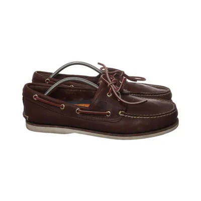 Segelschuhe (Braun) von Timberland Leder