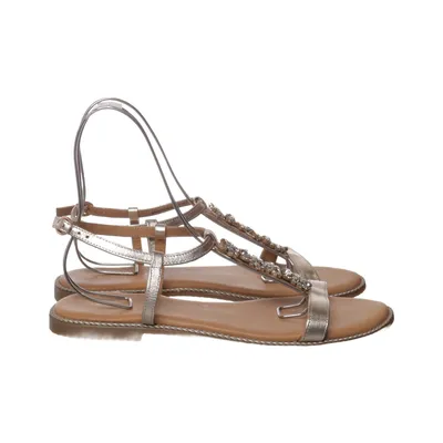 Sandales (Argent, Beige) de Belmondo