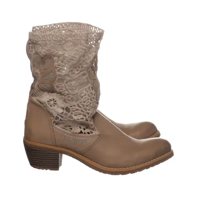 Bottines (Beige) de Bunker Cuir