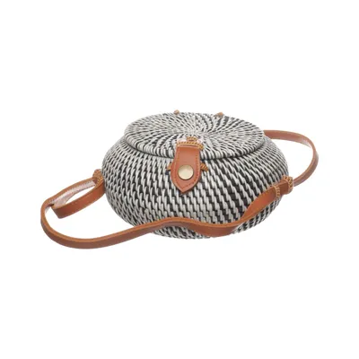 Shoulder-bag (Black, White, Brown) from Urban Outfitters Cotton