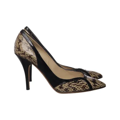 Pumper (Beige, Sort, Flerfarvet) fra Jimmy Choo Læder