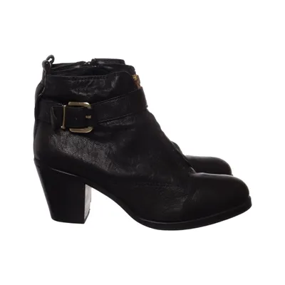 Bottes à talons (Noir) de SPM Cuir